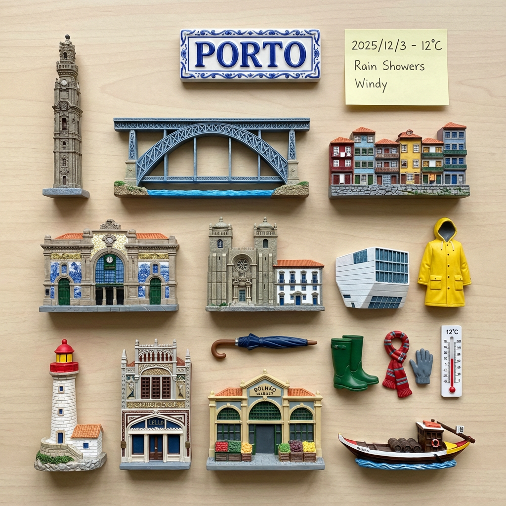 City Landmark Knolling