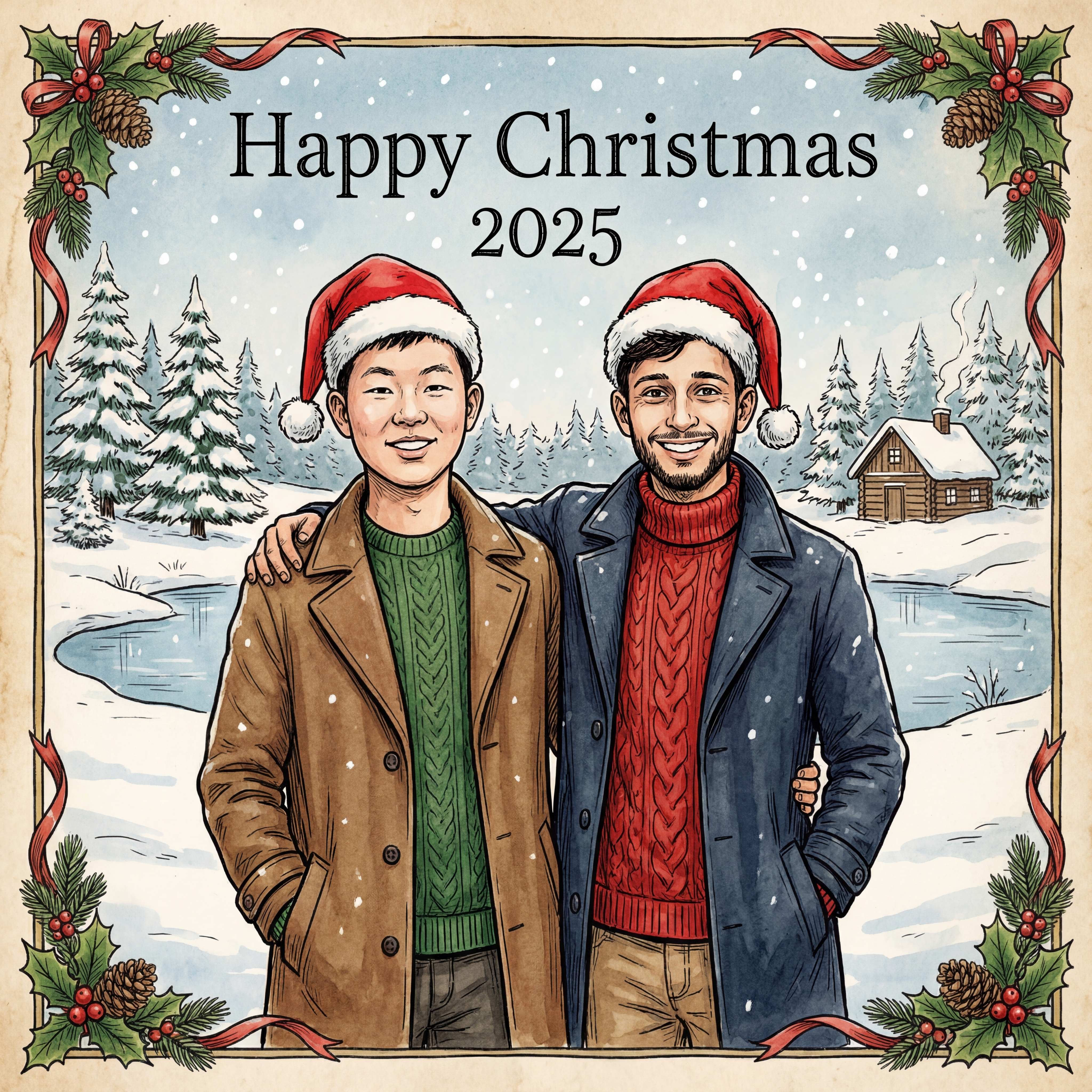 Personalized Christmas Card